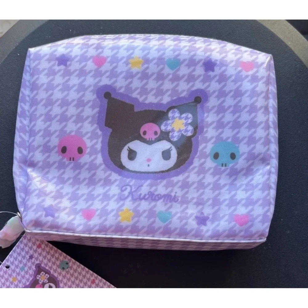 Sanrio Lavender Kuromi Cosmetic Pouch